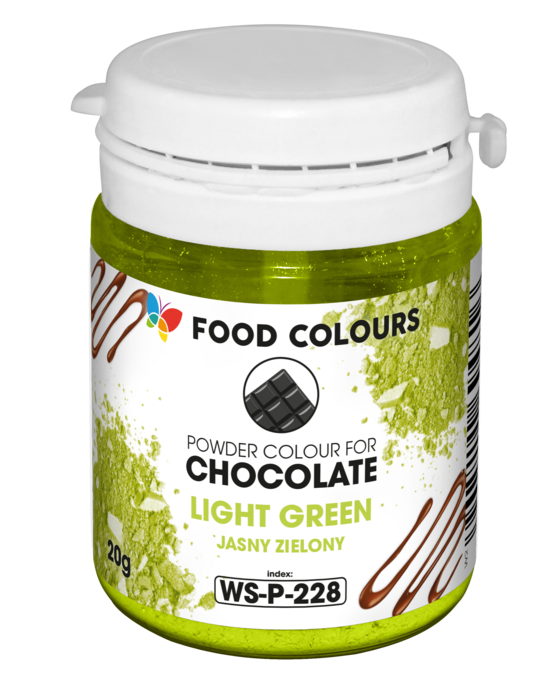 Gaiši zaļa krāsviela pulverī  (pigments) 20g